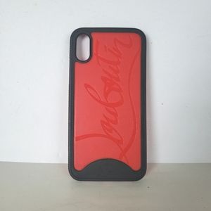 Christian Louboutin Signature Red and Black Case